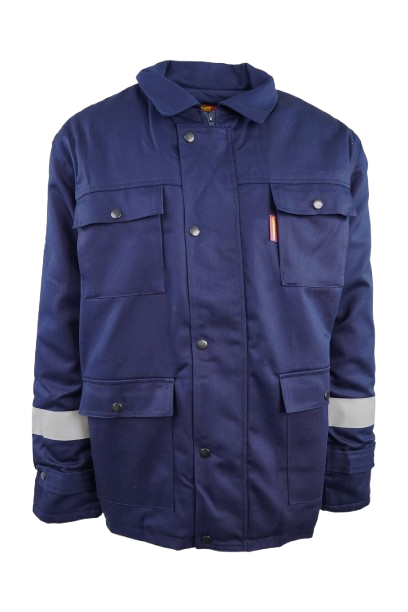 Endurance D59 SABS Flame & Acid Thermal Winter Jacket - Navy Blue