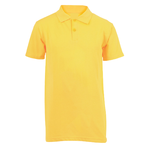 Men's Everyday Pique Golfer - 165gsm-workwear-yellow