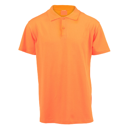 Men's Everyday Pique Golfer - 165gsm-workwear-orange