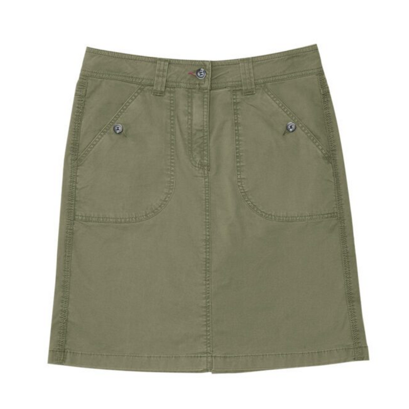 Green Demin Skirt-Safari Wear-Outdoor Clothing