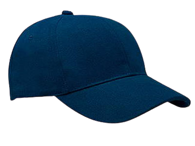 6-Panel Heavy Brushed Cap-headwear-workwear-navy