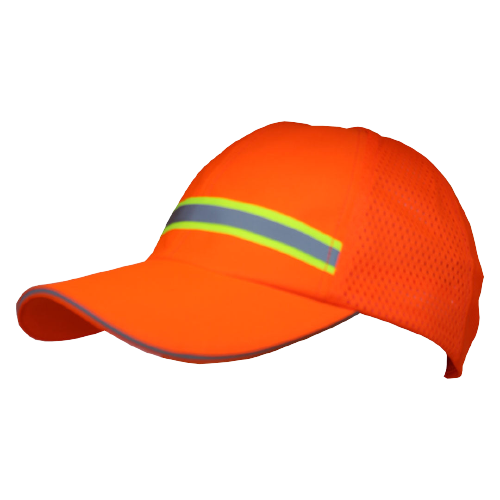 Hi-Viz Golf Cap with Reflective Strip