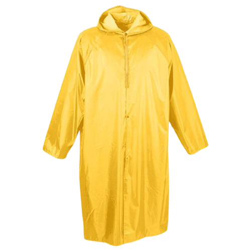 Pioneer Rubberized Raincoat - Yellow
