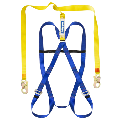 Basic Harness - Double Lanyard & Snap Hooks-fall protection