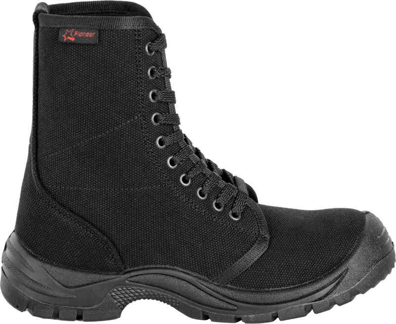 Pioneer Guardian Premium Canvas Combat Boot-safety footwear-security