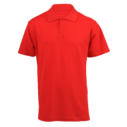 Men's Everyday Pique Golfer - 165gsm-workwear-red