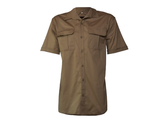 Vulcan Men's Bush Shirt Short Sleeve