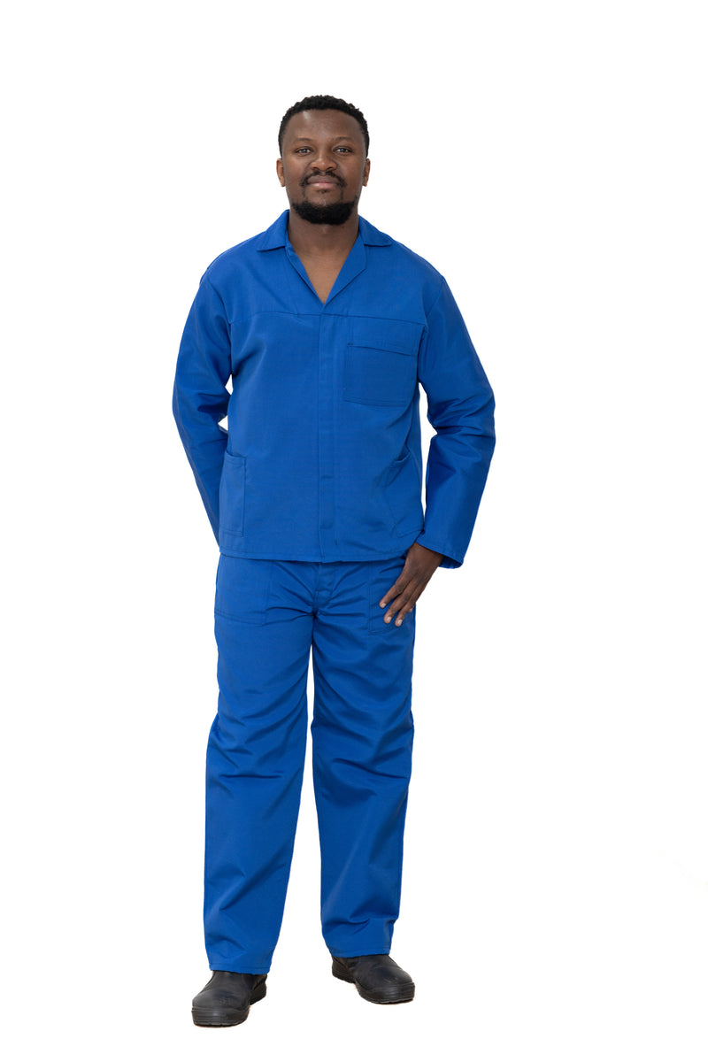 Totalguard Polycotton 2-Piece Conti Suit - Royal Blue