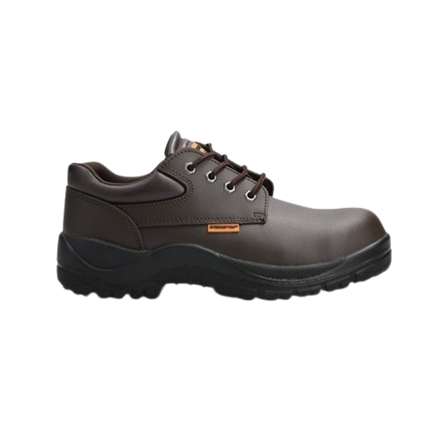 Interceptor Askari Lo II Smooth Safety Shoe - STC - Brown