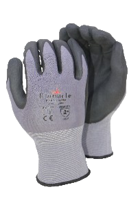Proflex Supra Sandy Palm Gloves - Grey/Black