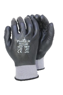 Proflex Zuka Sandy Full Dip Gloves - Grey/Black