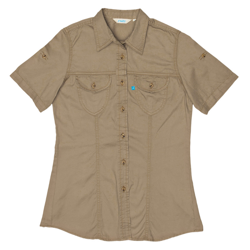 Khaki Brown Shirt-Safari Wear-Outdoor Clothing