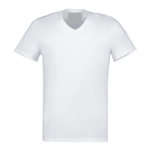 V-Neck T-Shirt - 160gsm - White