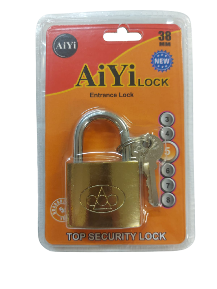 38mm Brass Padlock