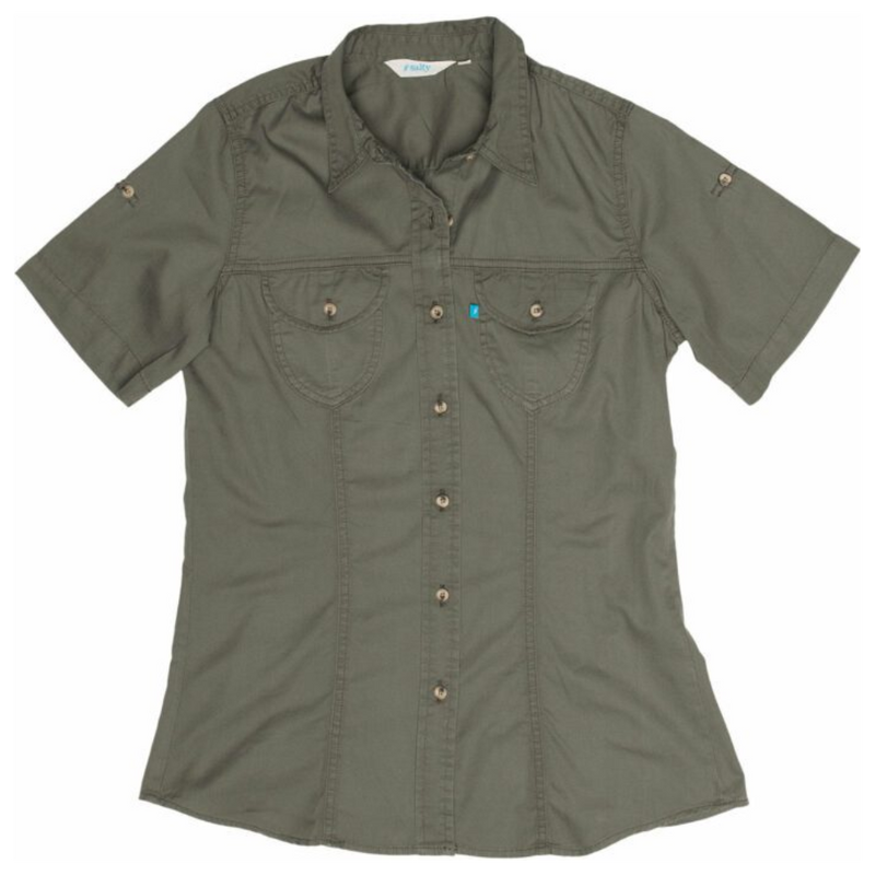Camo Green Shirt-Safari Wear-Outdoor Clothing
