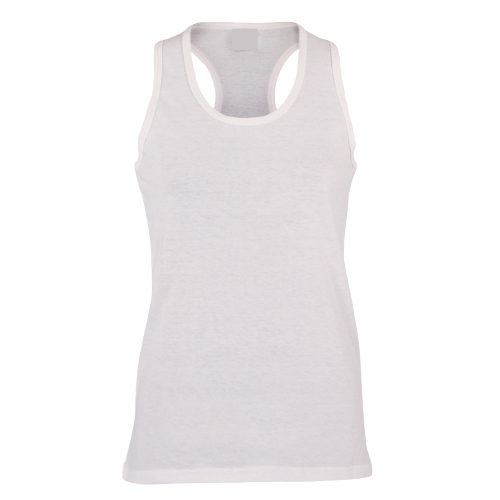 Ladies Racerback - 160gsm - White