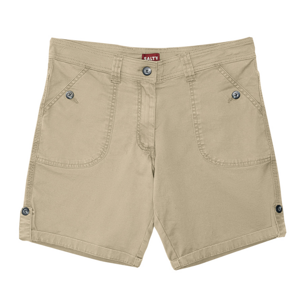 Khaki Demin Shorts-Safari Wear-Outdoor Clothing