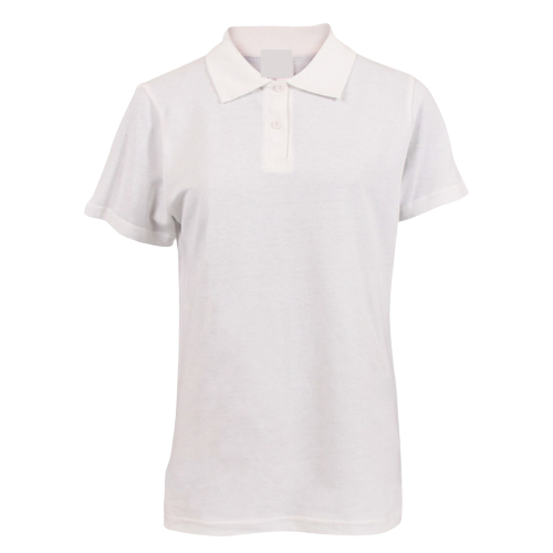 Ladies Fitted Pique Polo 180gsm XS White
