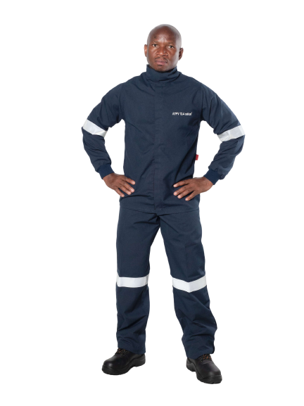 DuPont Protera 12.4 Cal Arc Trouser - Navy Blue-safety workwear