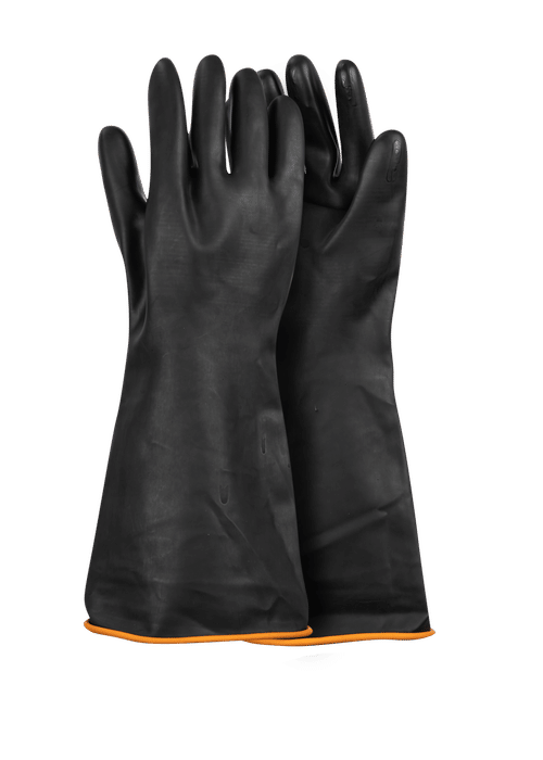 Black Industrial Rubber Glove-PPE Gloves