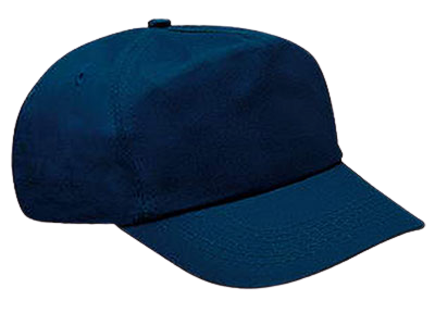 5 Panel Cap-Headwear-Workwear-navy