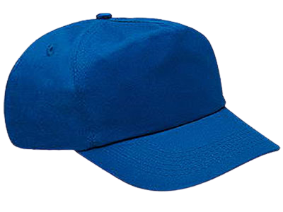 5 Panel Cap-Headwear-Workwear-royal blue