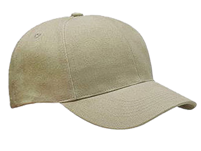 6-Panel Heavy Brushed Cap-headwear-workwear-khaki