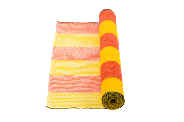Orange & Yellow Barrier Net- ppe safety equipment-safety gear-