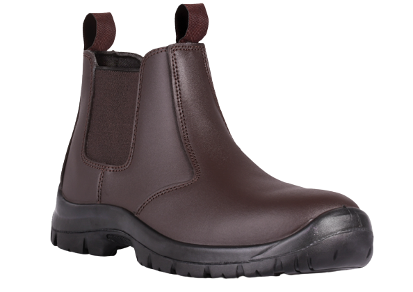 DOT Chelsea Brown Safety Boot-safety shoes-safety footwear