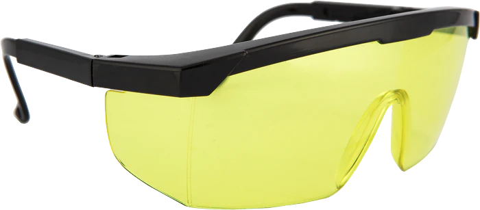 Euro Spectacle amber safety glasses