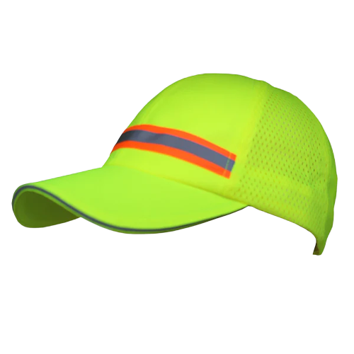 Hi-Viz Golf Cap with Reflective Strip