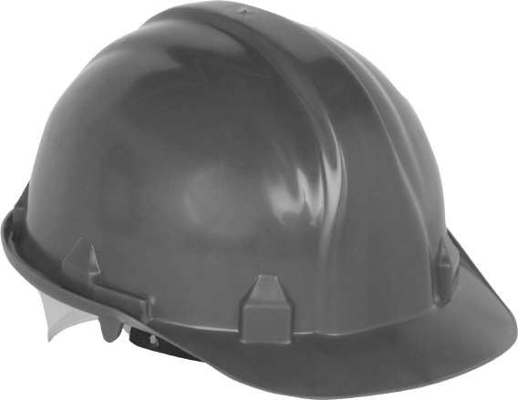 Hard Hat-grey-SABS Approved-Standard Peak-ppe equipment