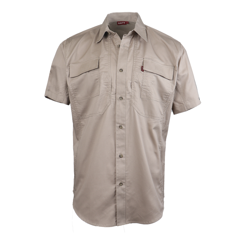 Katima Men's Vented Utility Shirt-Safari Wear-Outdoor Clothing