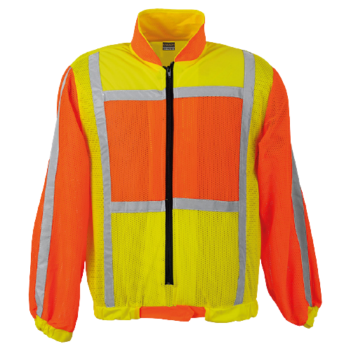 Hi-Viz Two-Tone Long Sleeve Reflective Safety Jacket