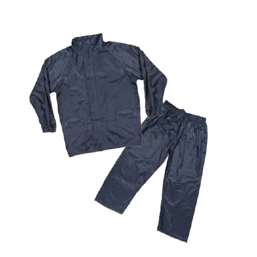 Pioneer Rubberized Rainsuit - Navy