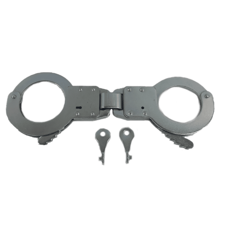 Single Link Silver Plated Handcuff