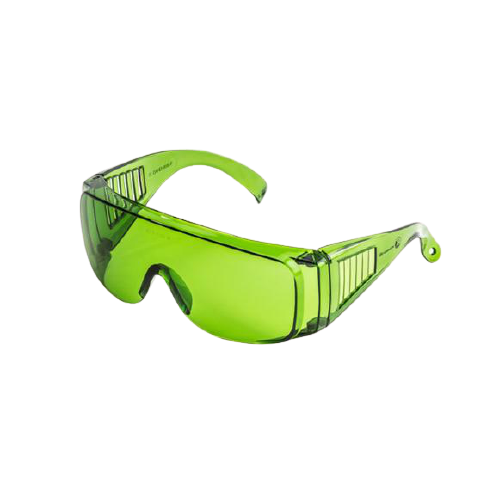Wraparound Spectacle - Green-eye goggles-eye protection-ppe equipment