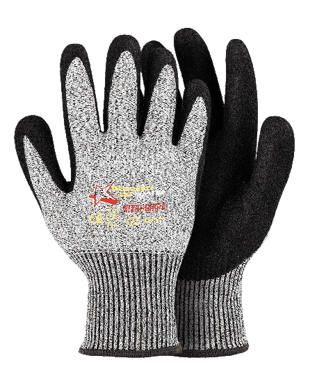 Cutmaster Nitri-Grippa Cut Level 5 Palm Dipped Glove-PPE Gloves