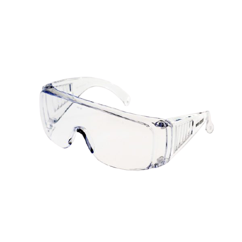 Premium Wraparound Spectacle - Anti-Scratch & Anti-Fog - Clear