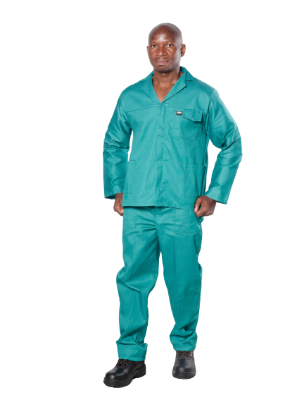 Polycotton 2-Piece Conti Suit - technical Workwear - green