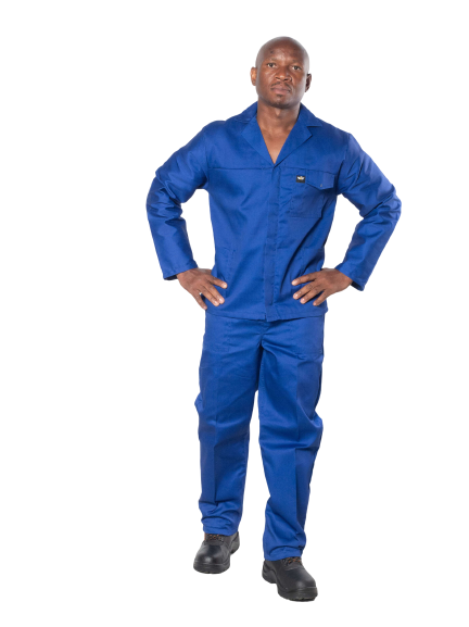 Polycotton 2-Piece Conti Suit - technical Workwear - blue