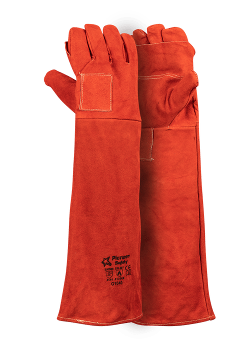 Red Heat Resist Kevlar Stitched Glove-PPE Gloves