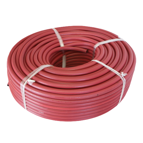 Red Rubber Acetylene Hose - 8mm 100m Roll