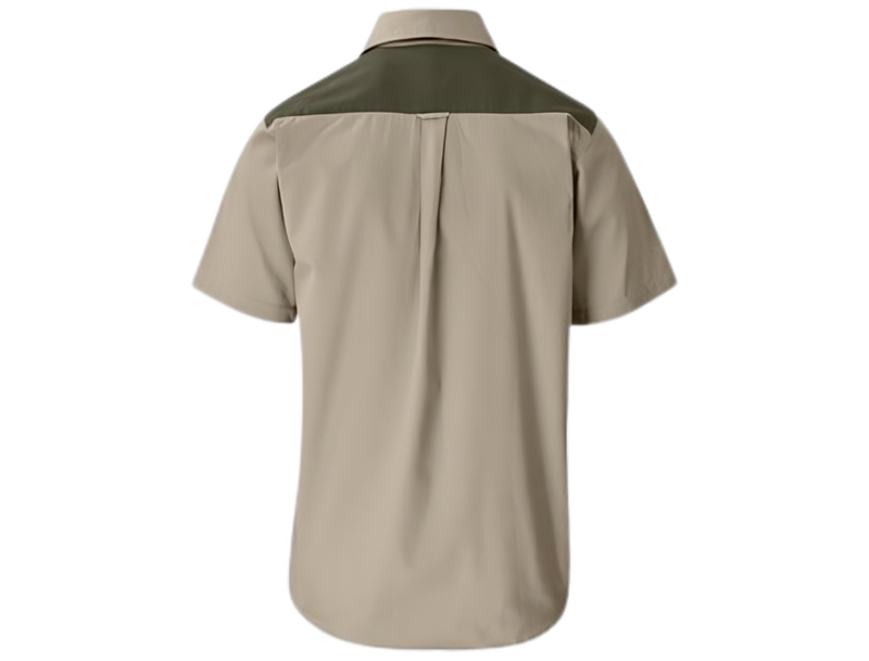 Original Short Sleeve 2-Tone Bush Shirt-totalguard