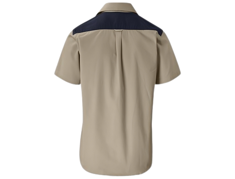 Original Short Sleeve 2-Tone Bush Shirt-totalguard